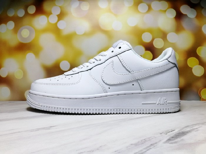 Men's Air Force 1 Low White Shoes 0211